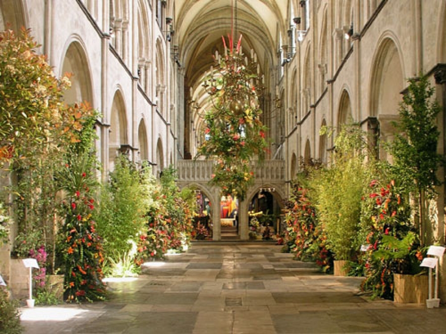 Aylesbury Methodist Church Chichester Flower Festival